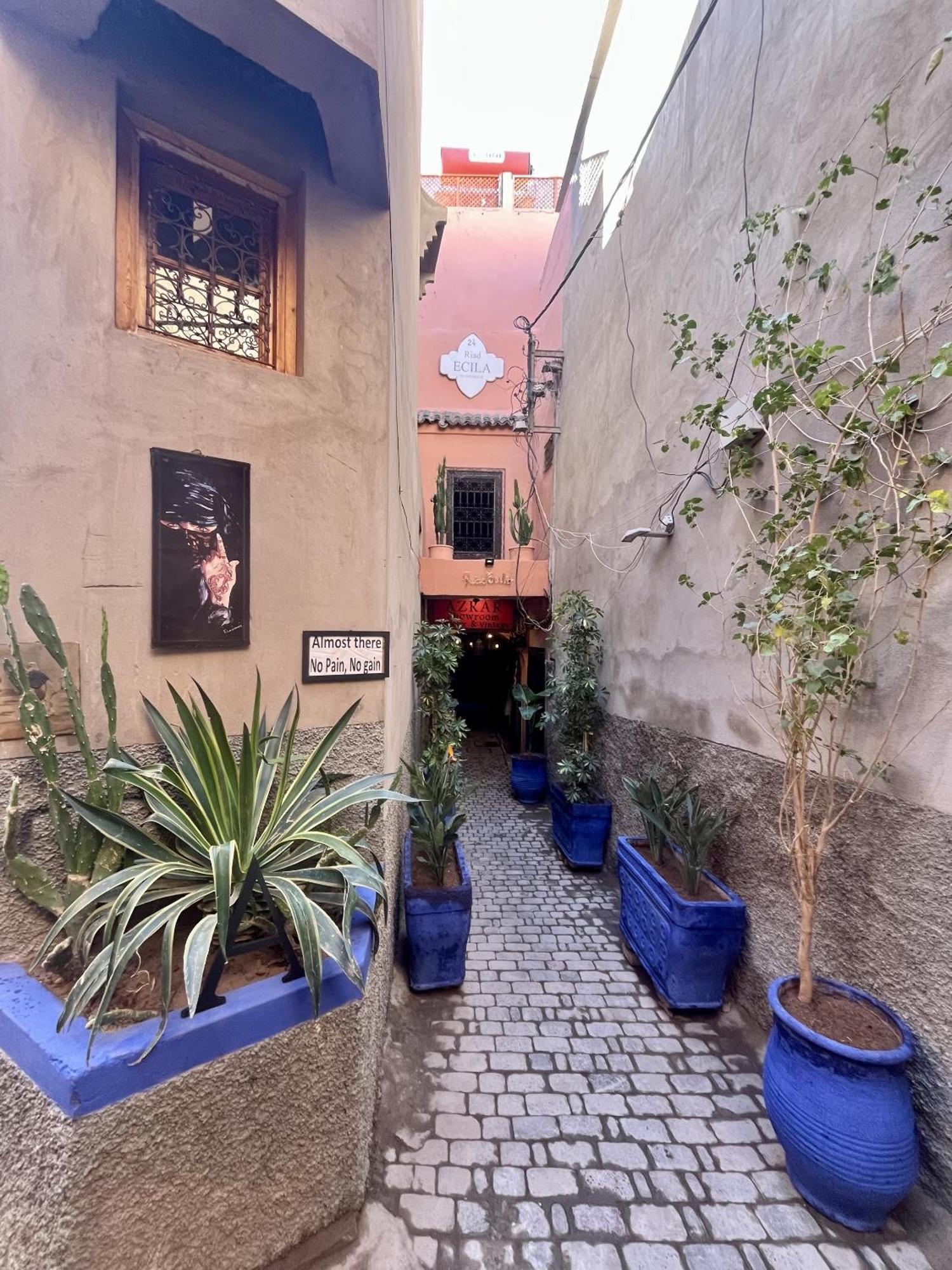 Riad Ecila Marrakesch Exterior foto